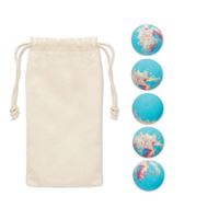 SET 5 BOMBE DA BAGNO EFFERVESCENTI 